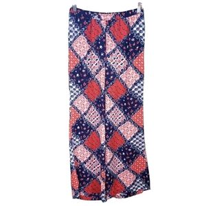 RUE 21 Plaid Gaucho Palazzo Pants Size M